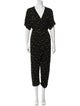 Rachel Comey Printed V-Neck Jumpsuit