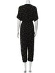 Rachel Comey Printed V-Neck Jumpsuit