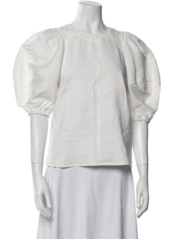 Rachel Comey Tops Linen V-Neck Blouse US 4 | S