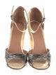 Rachel Comey Patent Leather Colorblock Pattern Sandals