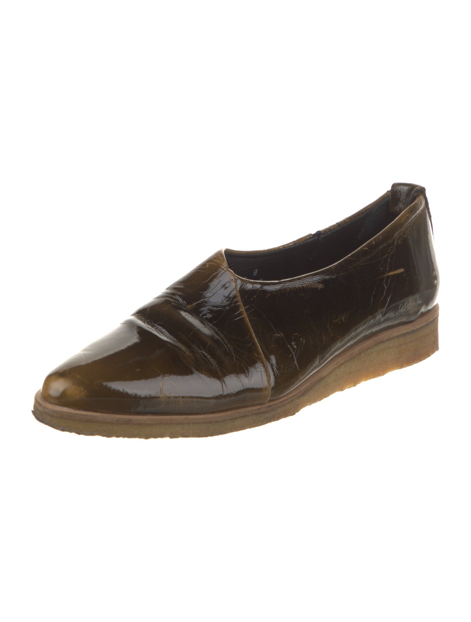 Rachel Comey Patent Leather Dress Loafers