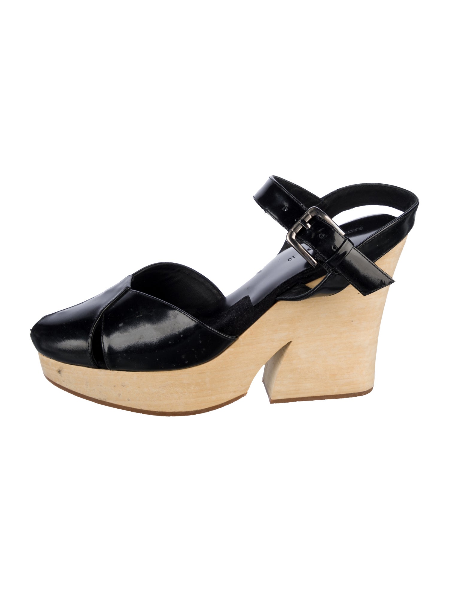 Rachel Comey Patent Leather Slingback Pumps