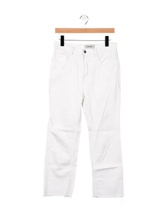 Rachel Comey High-Rise Straight Leg Jeans