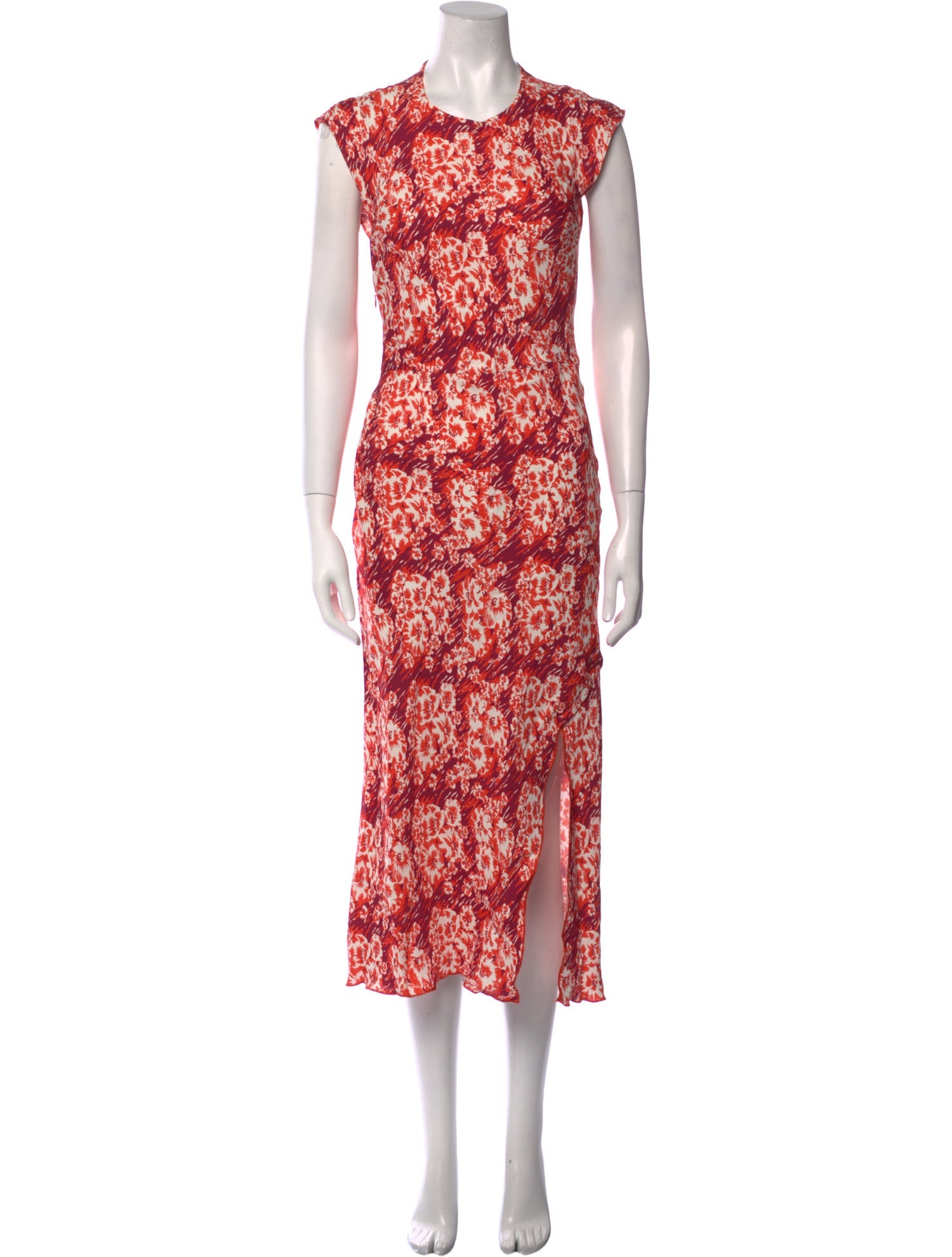 Rachel Comey Floral Print Long Dress