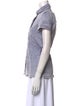 Rachel Comey Short Sleeve Button-Up Top