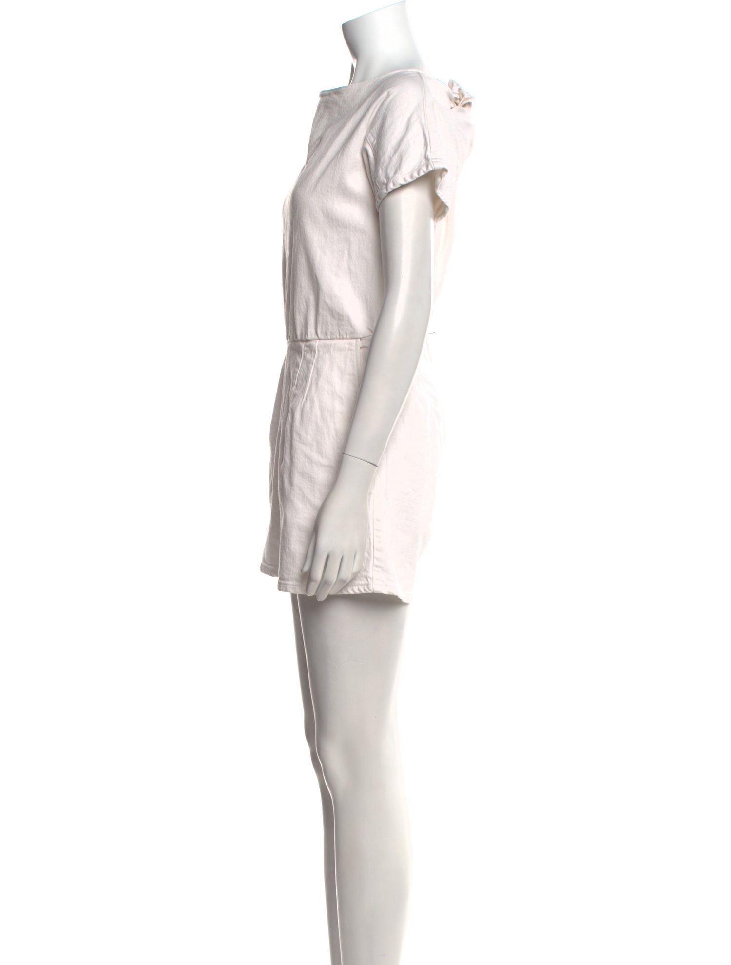 Rachel Comey Bateau Neckline Romper