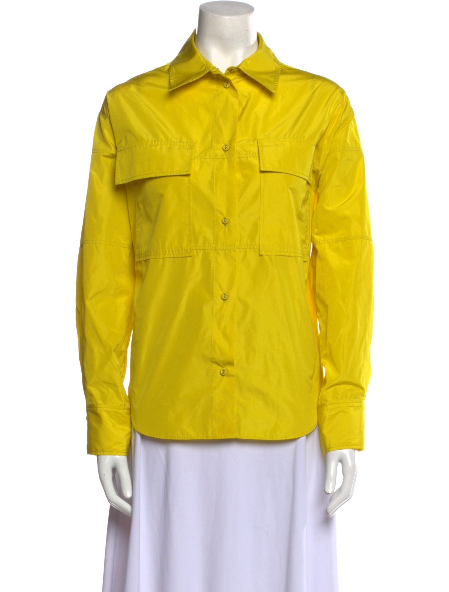 Rachel Comey Long Sleeve Button-Up Top