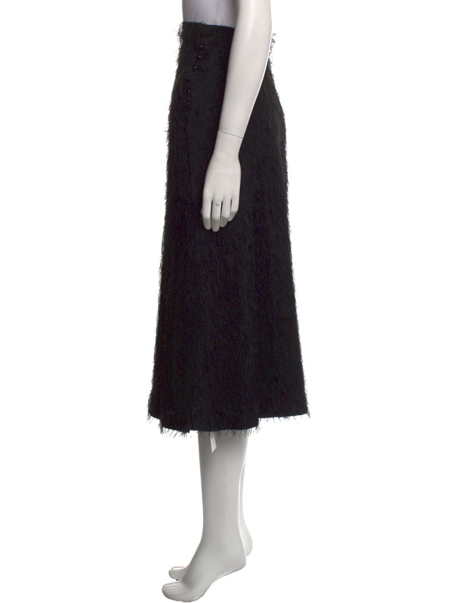 Rachel Comey Mesh Accents Midi Length Skirt