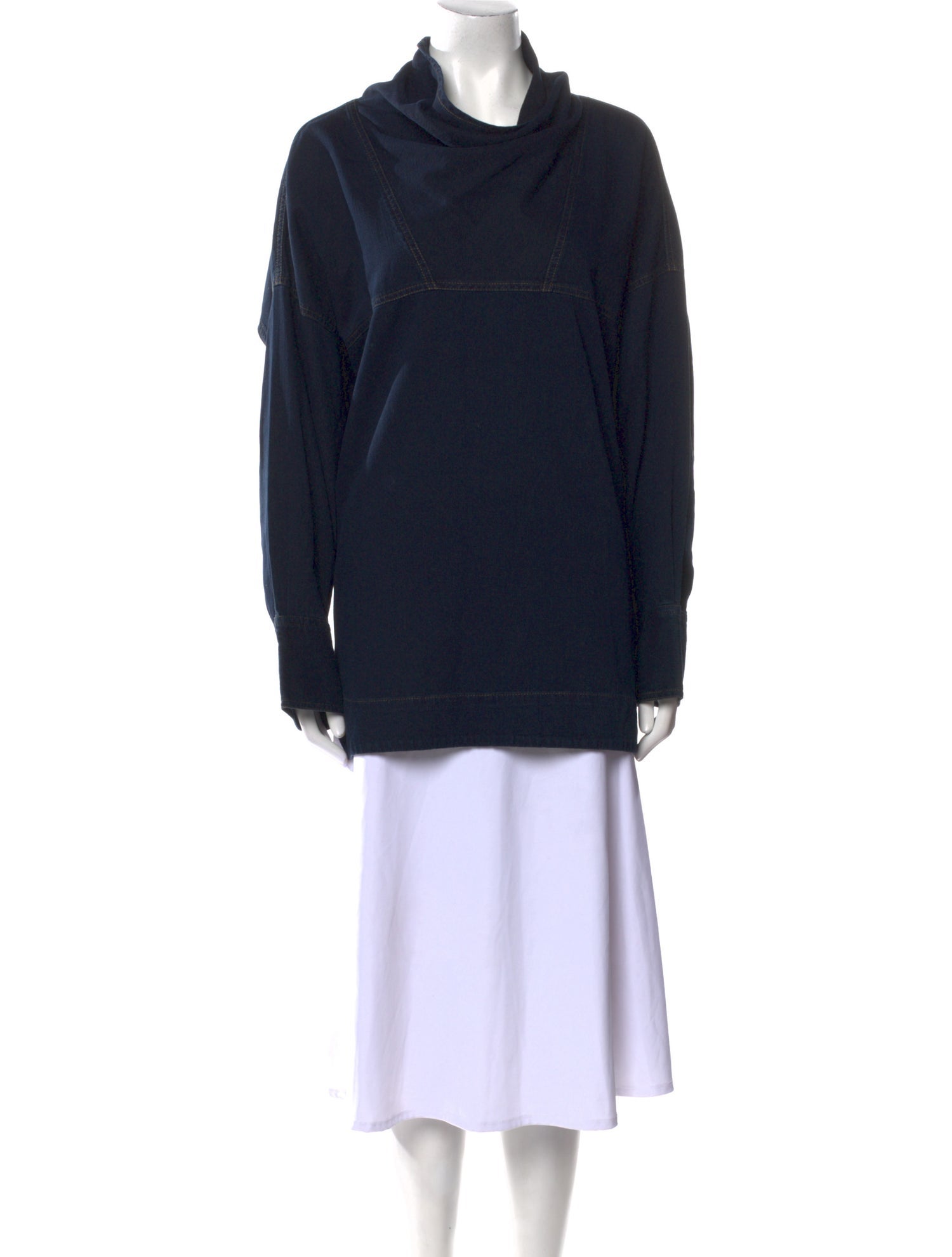 Rachel Comey Cowl Neck Long Sleeve Sweatshirt