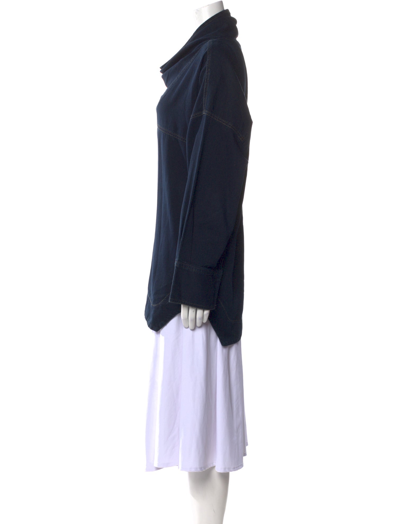 Rachel Comey Cowl Neck Long Sleeve Sweatshirt