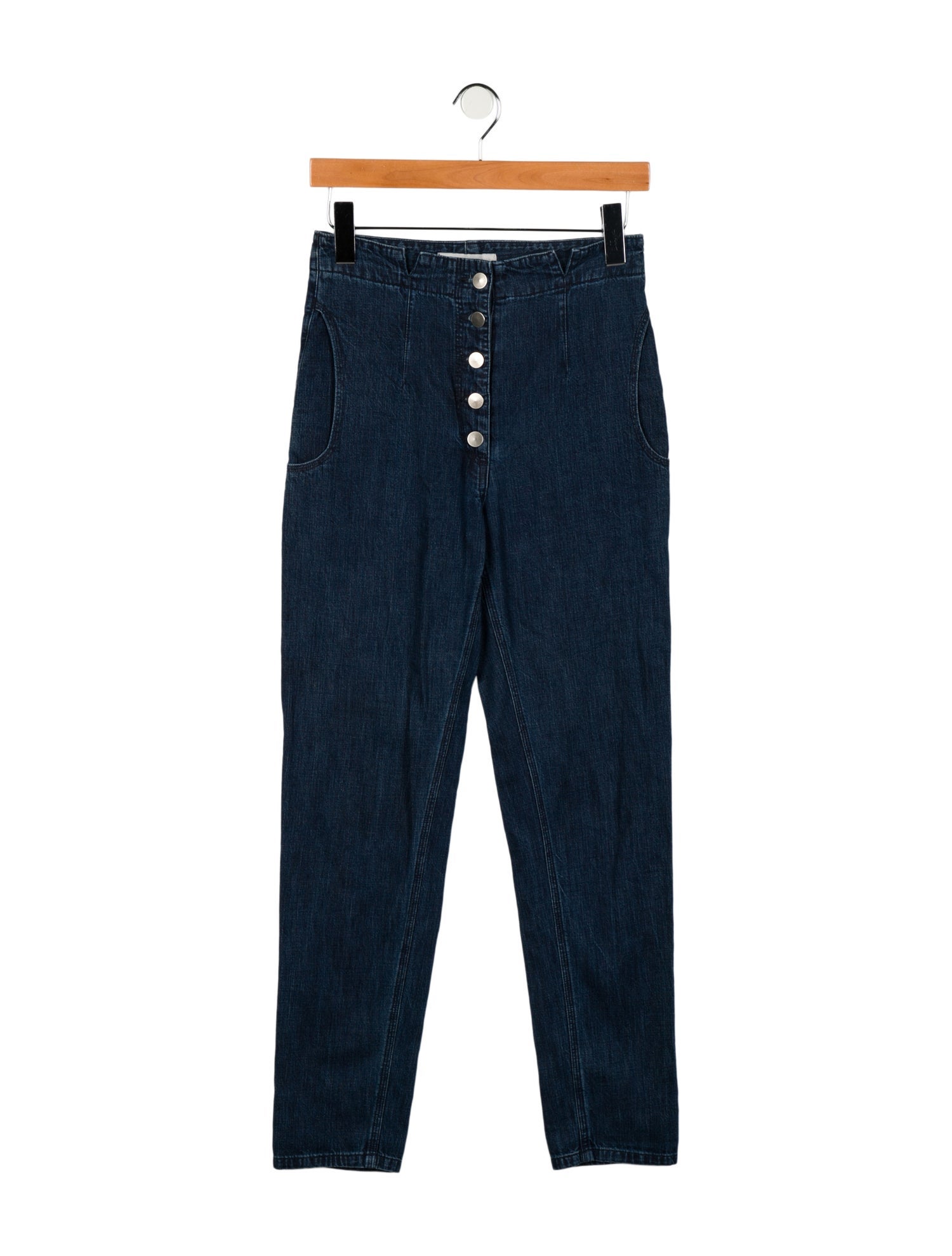 Rachel Comey High-Rise Straight Leg Jeans