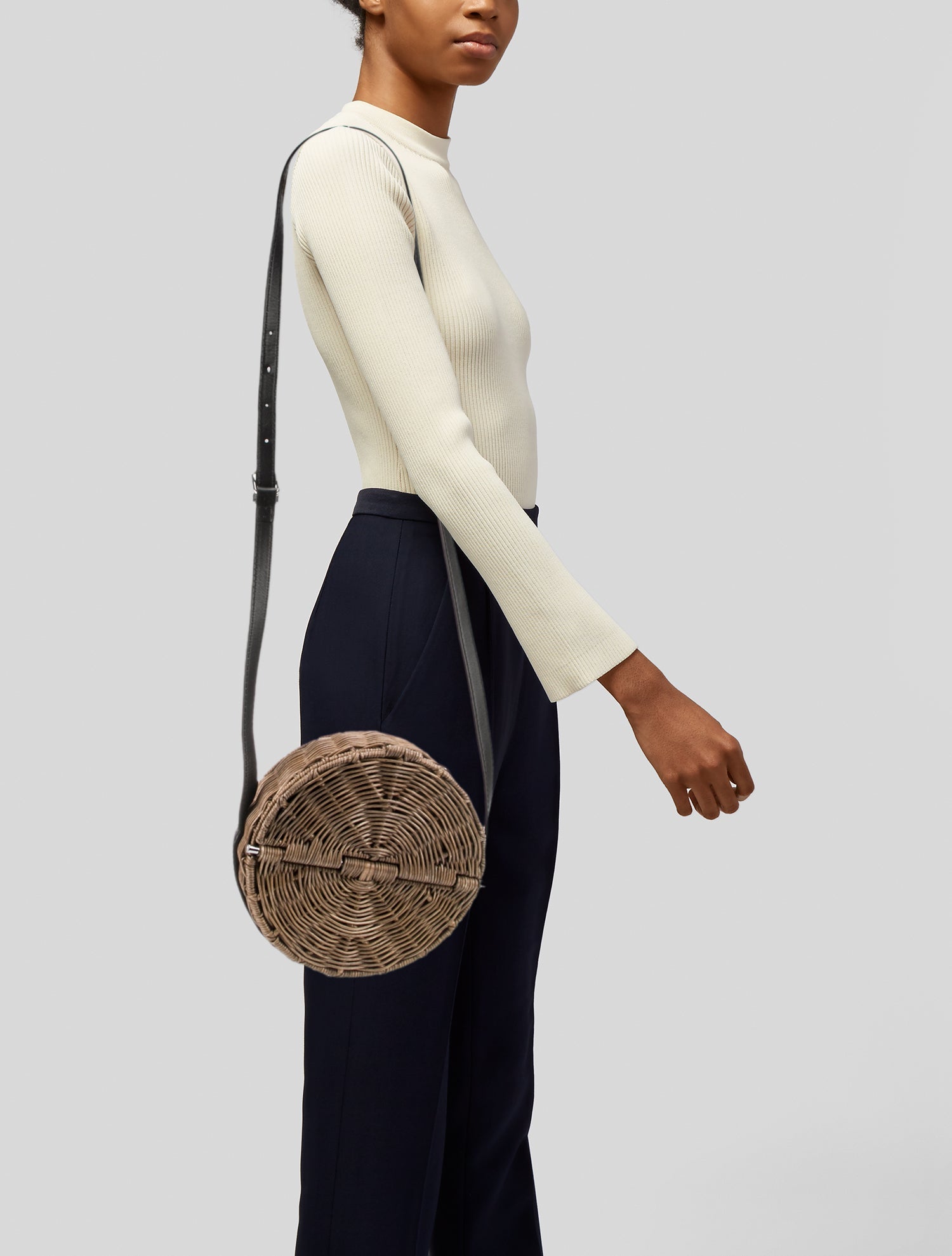 Rachel Comey Straw Crossbody Bag