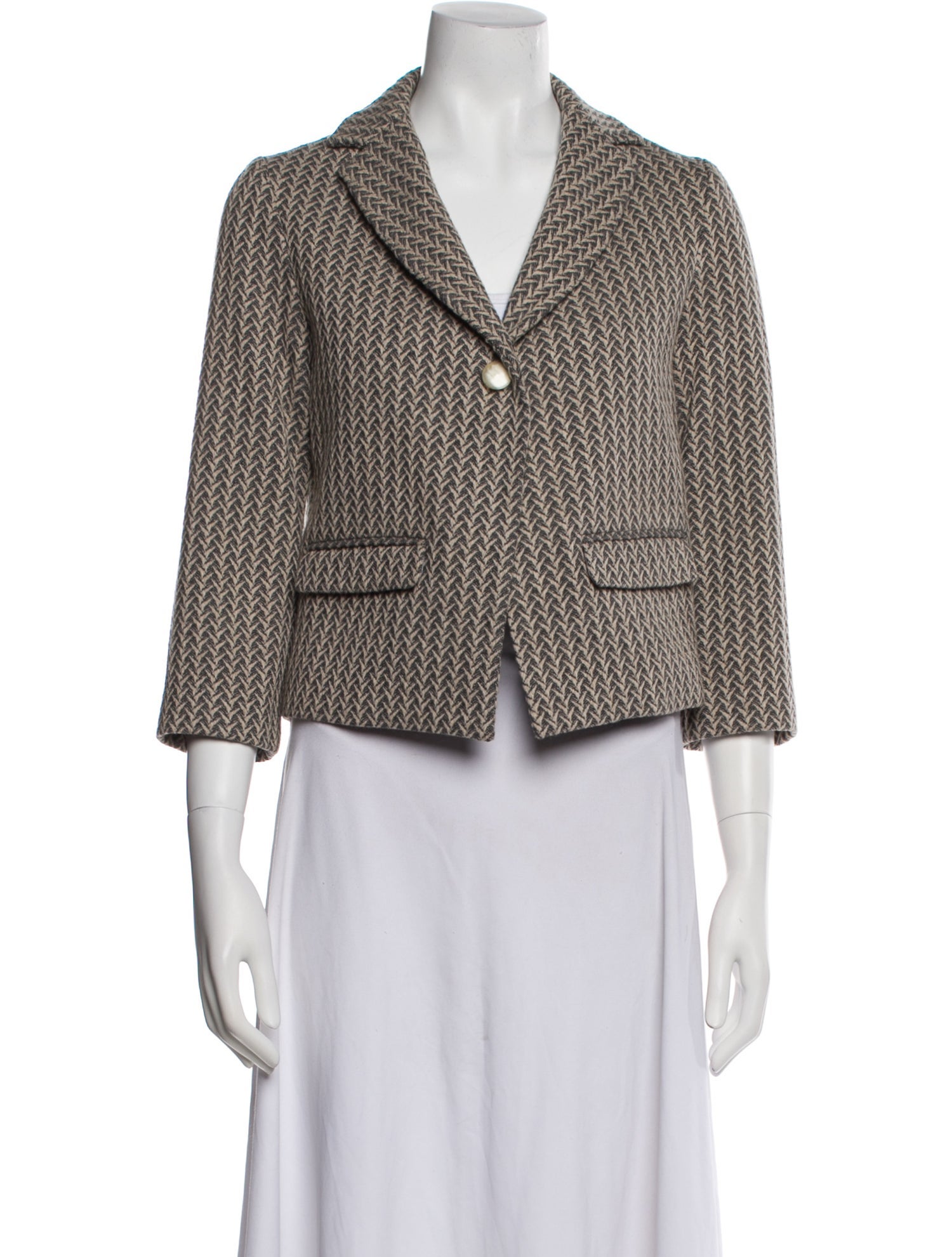 Rachel Comey Tweed Pattern Blazer
