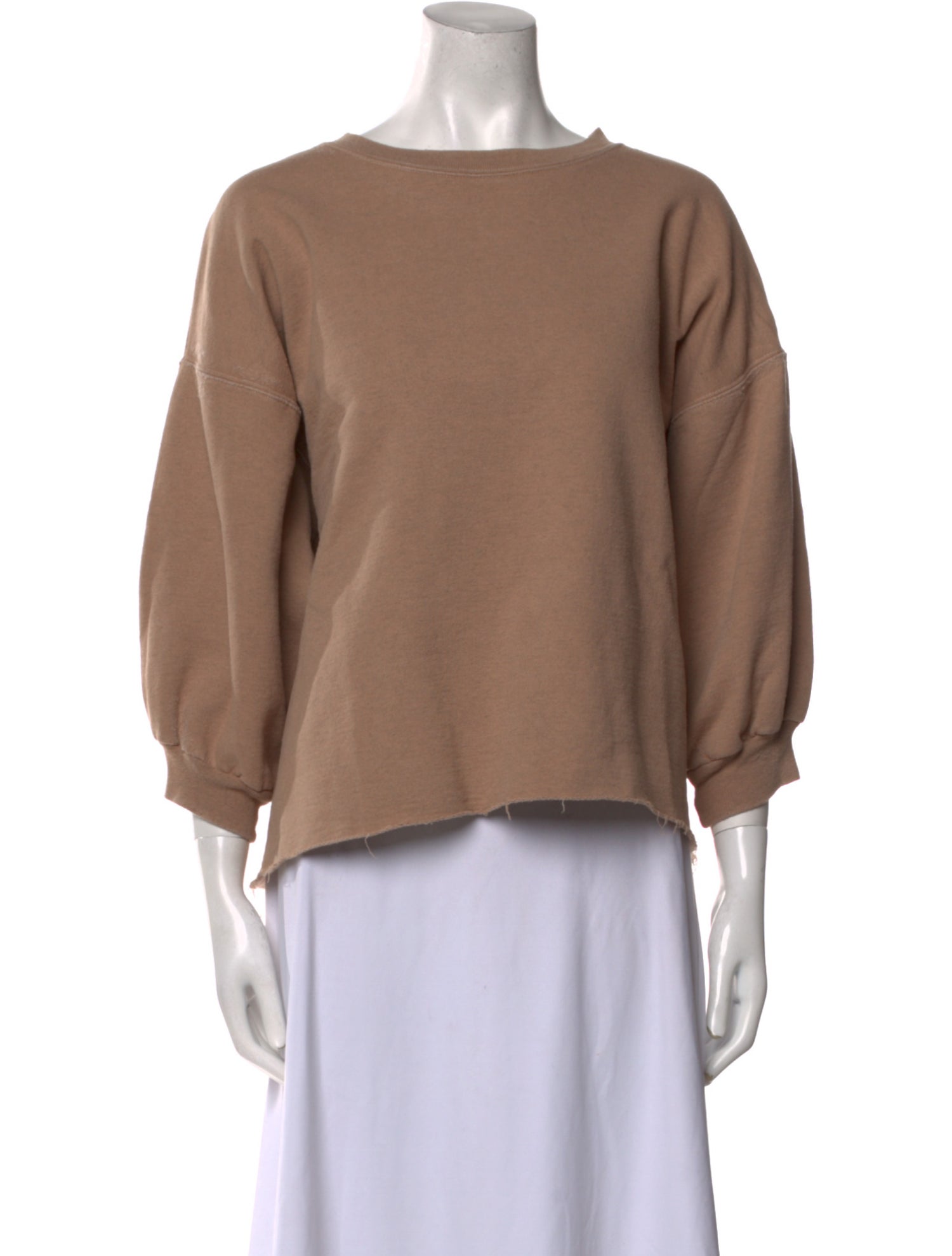 Rachel Comey Bateau Neckline Three-Quarter Sleeve Top