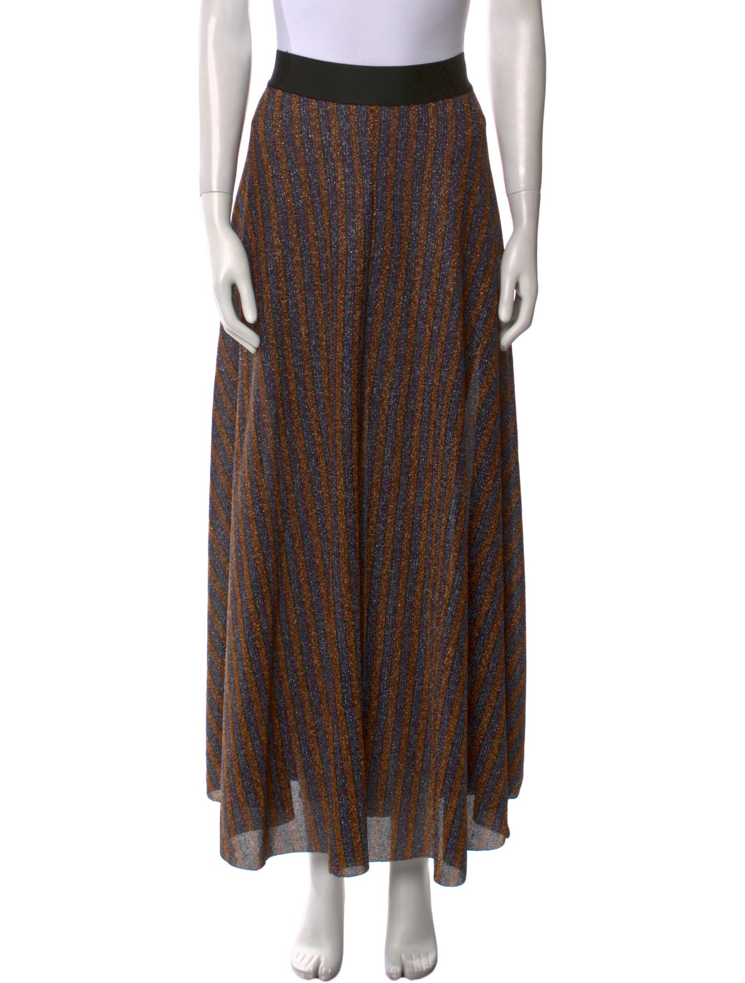 Rachel Comey Striped Midi Length Skirt