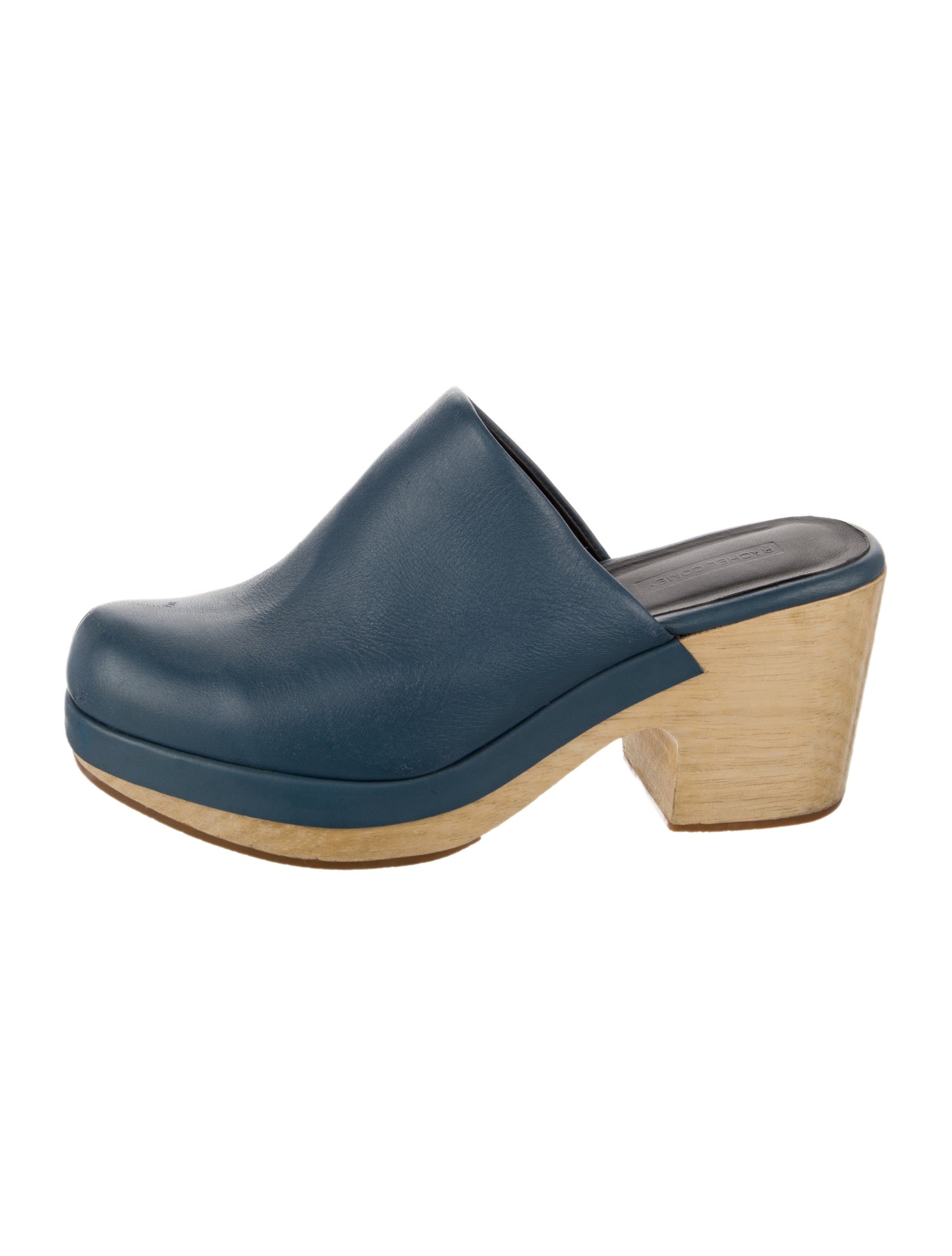 Rachel Comey Leather Colorblock Pattern Mules