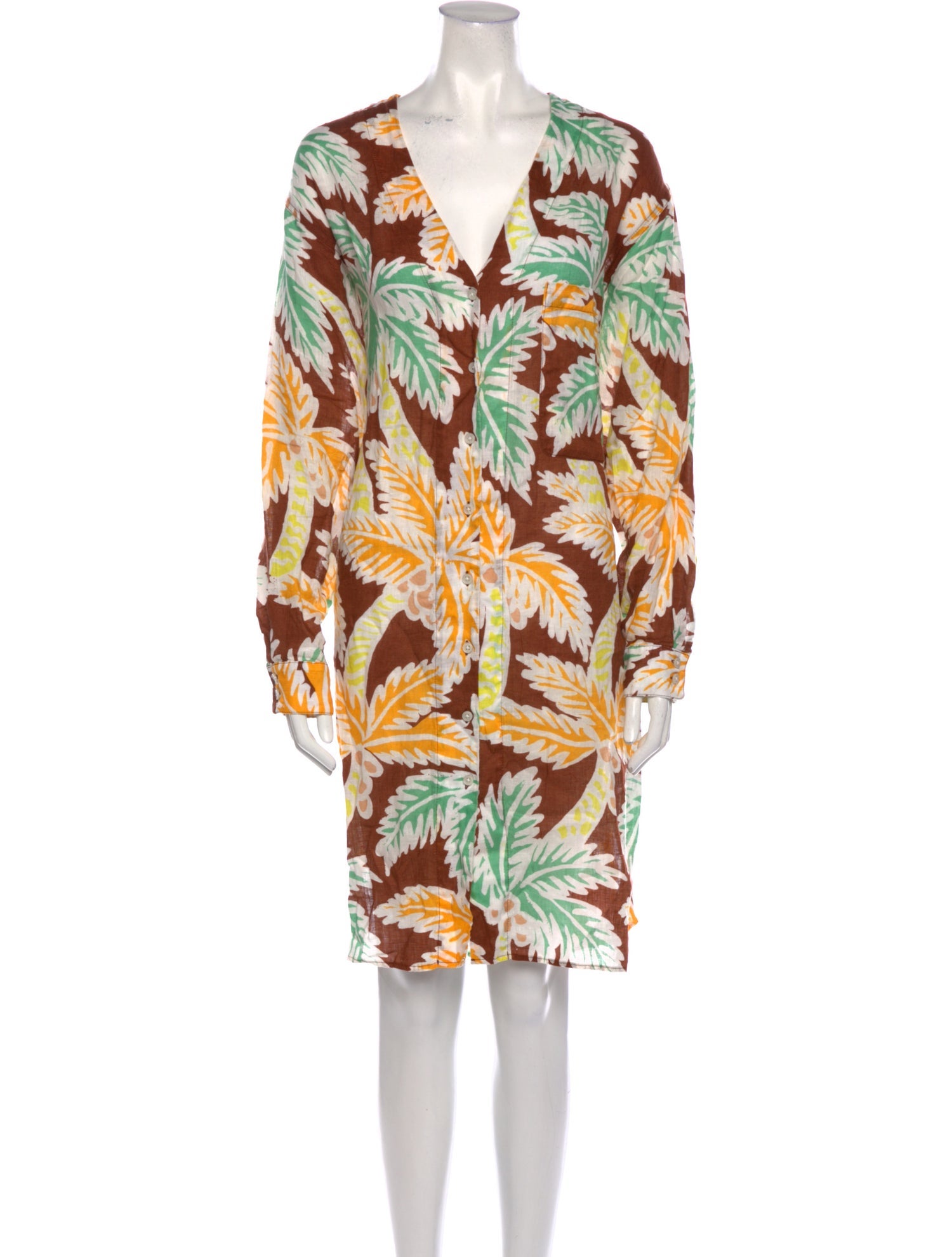 Rachel Comey Linen Midi Length Dress