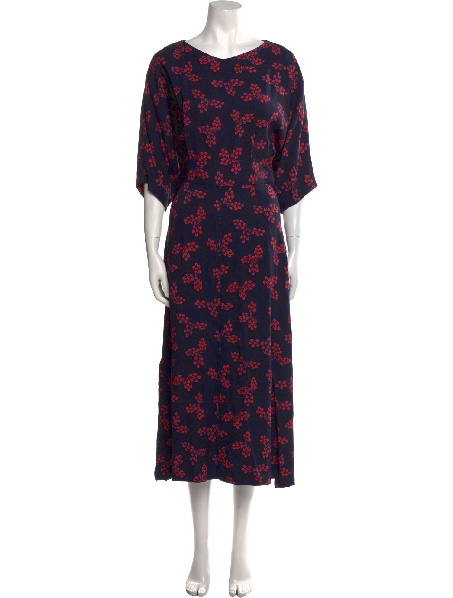 Rachel Comey Floral Print Long Dress