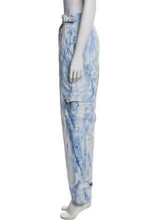 Rachel Comey Tie-Dye Print Straight Leg Pants
