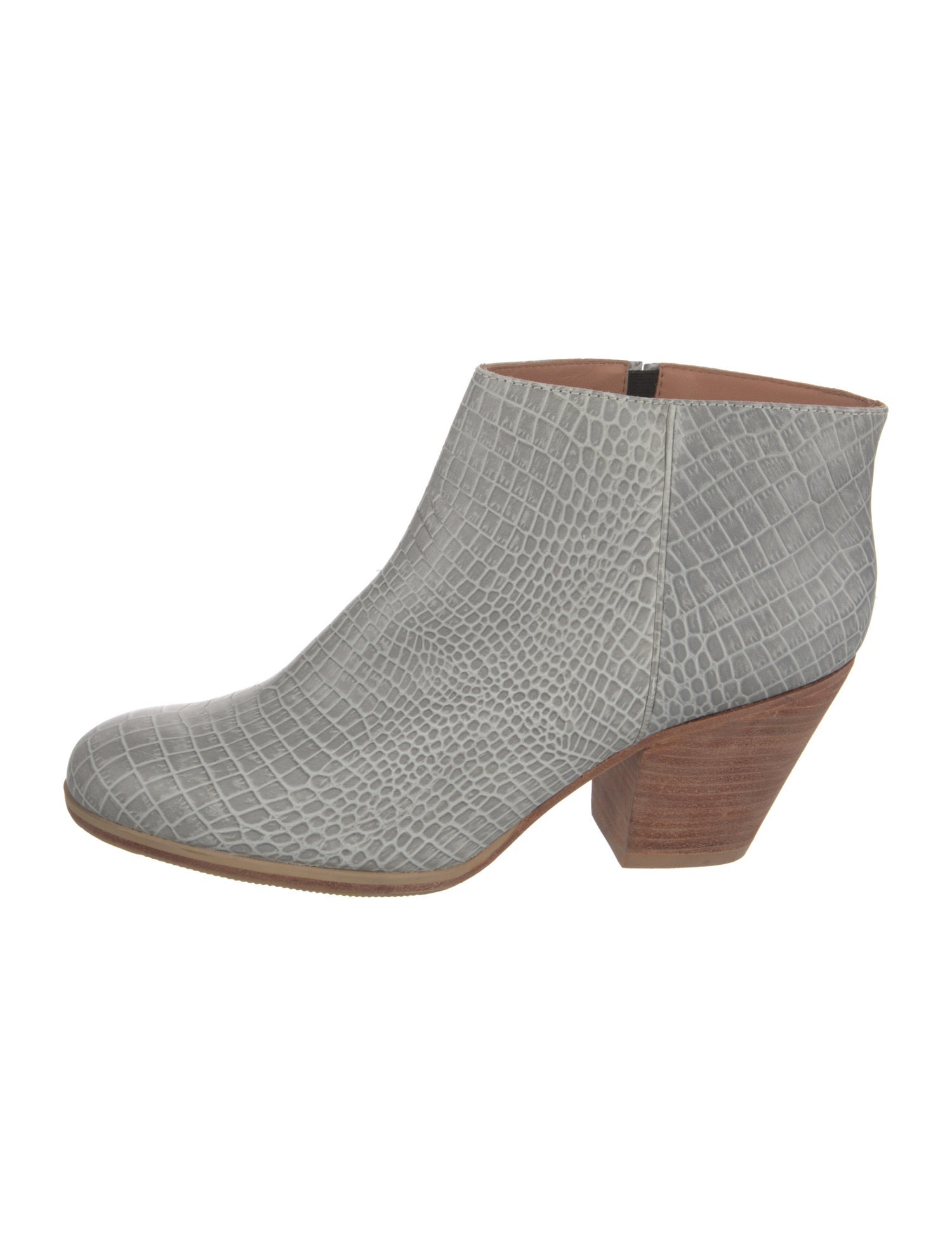 Chanel Interlocking CC Logo Leather Lace-Up Boots - Neutrals