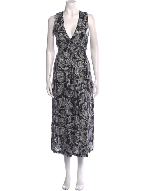 Rachel Comey Linen Printed Jumpsuit