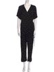 Rachel Comey Printed V-Neck Jumpsuit