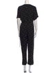 Rachel Comey Printed V-Neck Jumpsuit