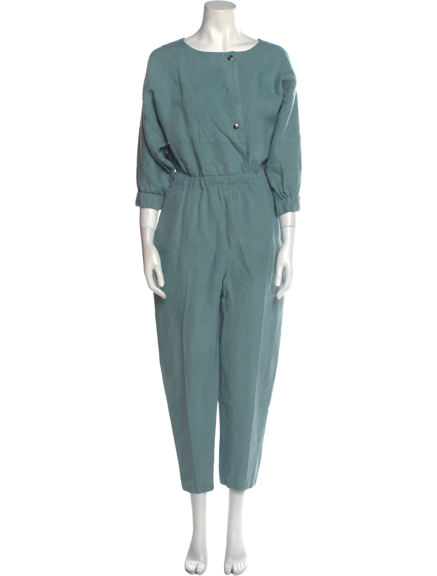 Rachel Comey Linen Scoop Neck Jumpsuit