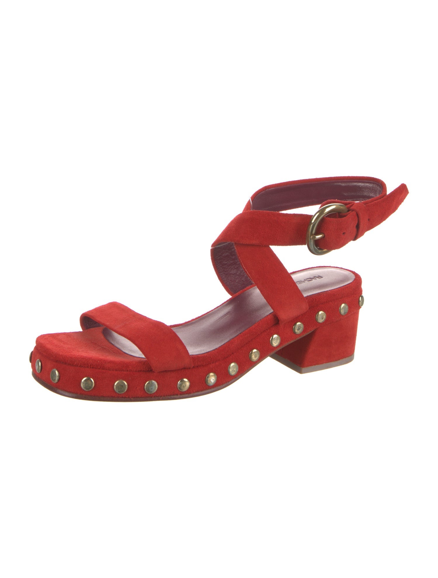 Rachel Comey Suede Studded Accents Sandals