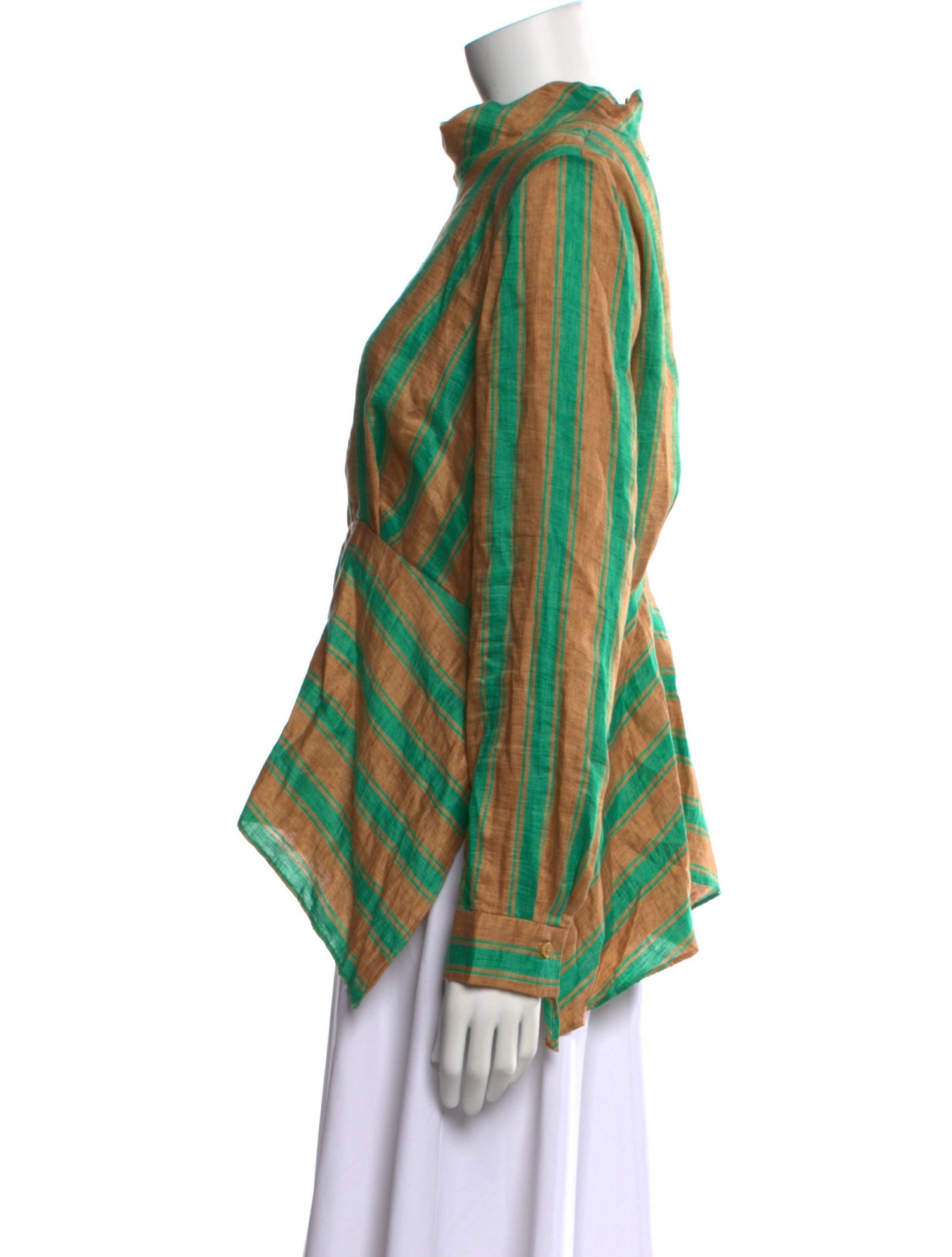 Rachel Comey Linen Striped Blouse