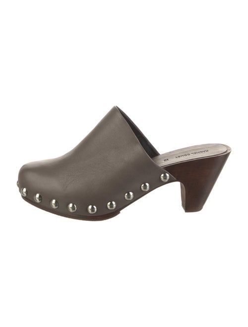 Rachel Comey Leather Studded Accents Slides