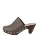 Rachel Comey Leather Studded Accents Slides