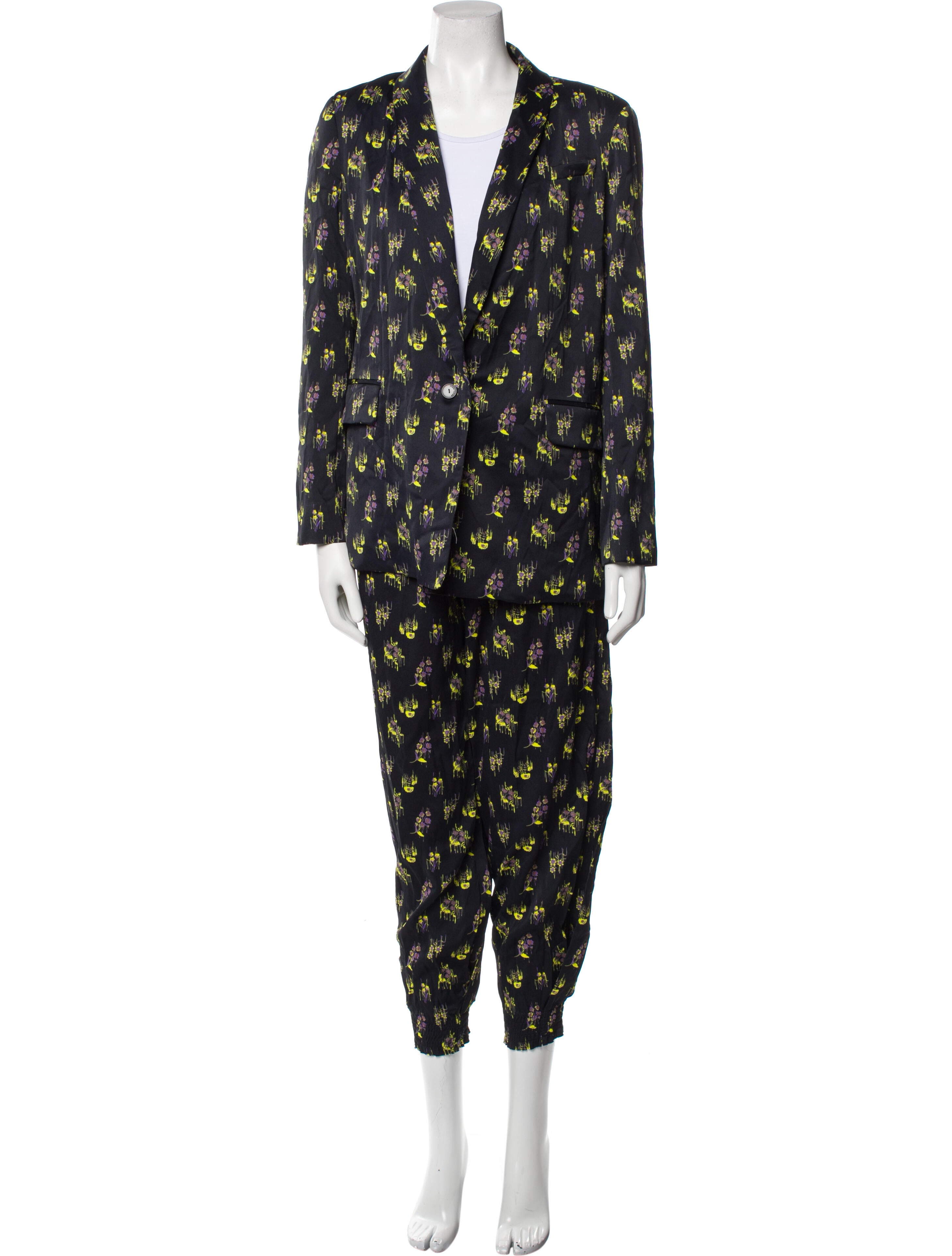 Rachel Comey Floral Print Pantsuit w/ Tags