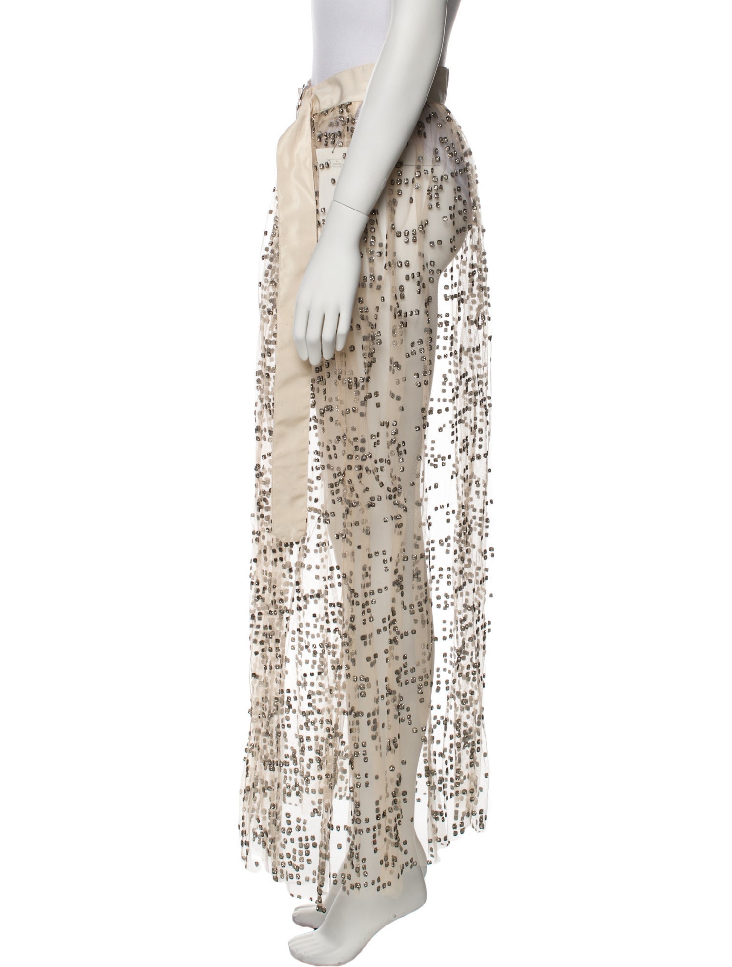 Rachel Comey Polka Dot Print Long Skirt