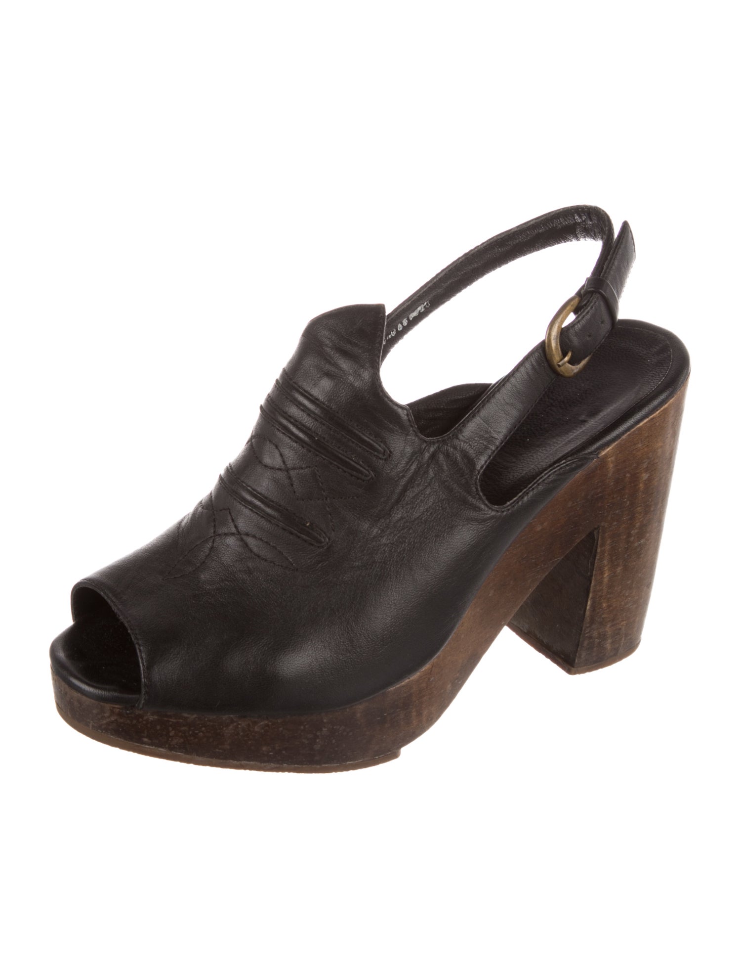 Rachel Comey Leather Slingback Sandals