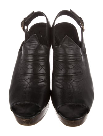 Rachel Comey Leather Slingback Sandals