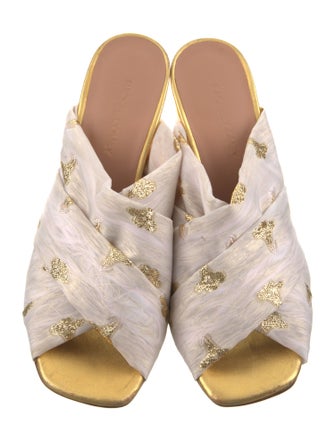 Rachel Comey Glitter Accents Slides