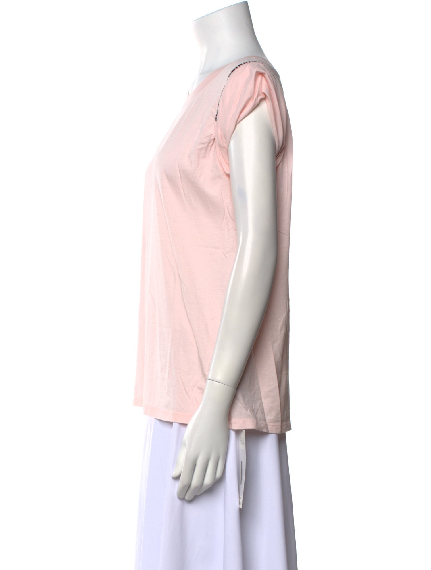 Rachel Comey Scoop Neck Short Sleeve T-Shirt