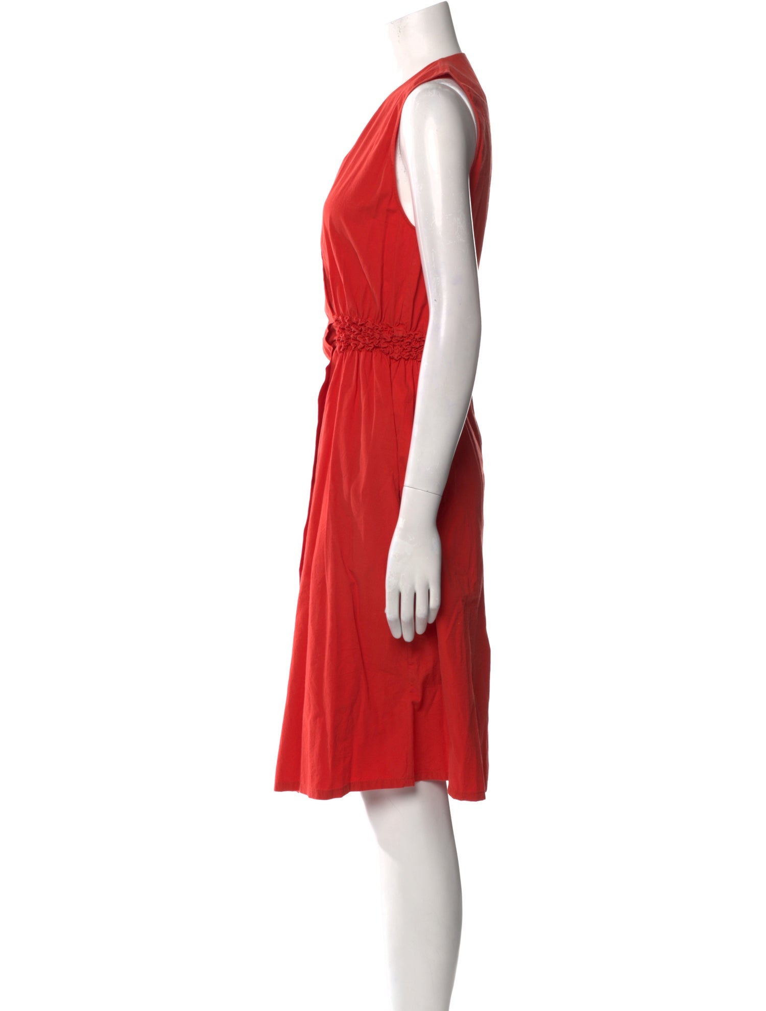 Rachel Comey V-Neck Knee-Length Dress