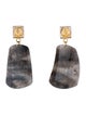 Rachel Comey Mirror & Acrylic Drop Earrings