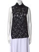 Rachel Comey Lace Pattern Turtleneck Top