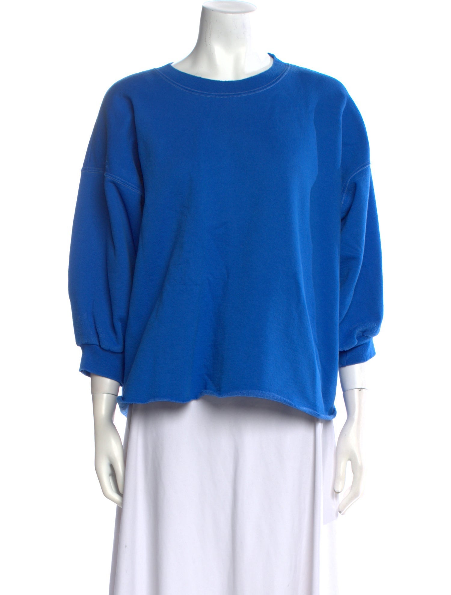 Rachel Comey Bateau Neckline Three-Quarter Sleeve Sweatshirt