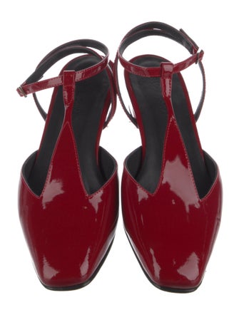 Rachel Comey Patent Leather Slingback Flats