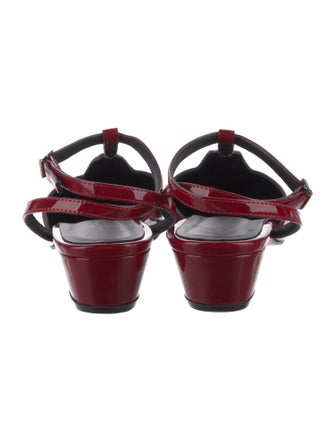 Rachel Comey Patent Leather Slingback Flats