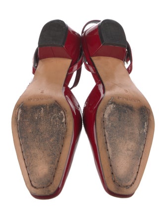 Rachel Comey Patent Leather Slingback Flats