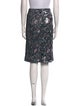 Rachel Comey Floral Print Knee-Length Skirt