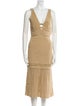 Rachel Comey V-Neck Midi Length Dress