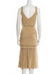 Rachel Comey V-Neck Midi Length Dress