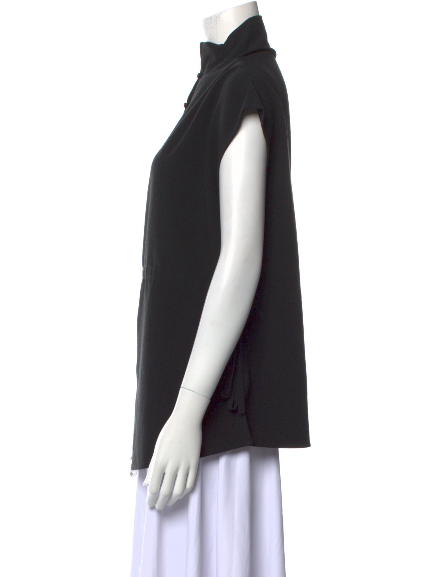 Rachel Comey Mock Neck Short Sleeve Sweatshirt