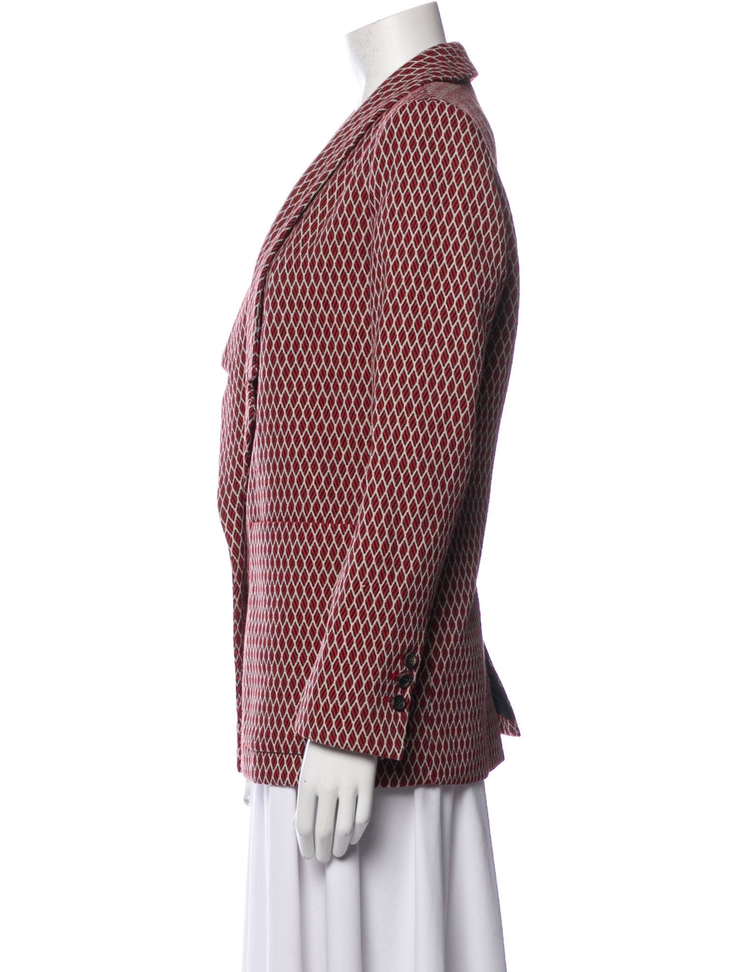 Rachel Comey Virgin Wool Printed Blazer